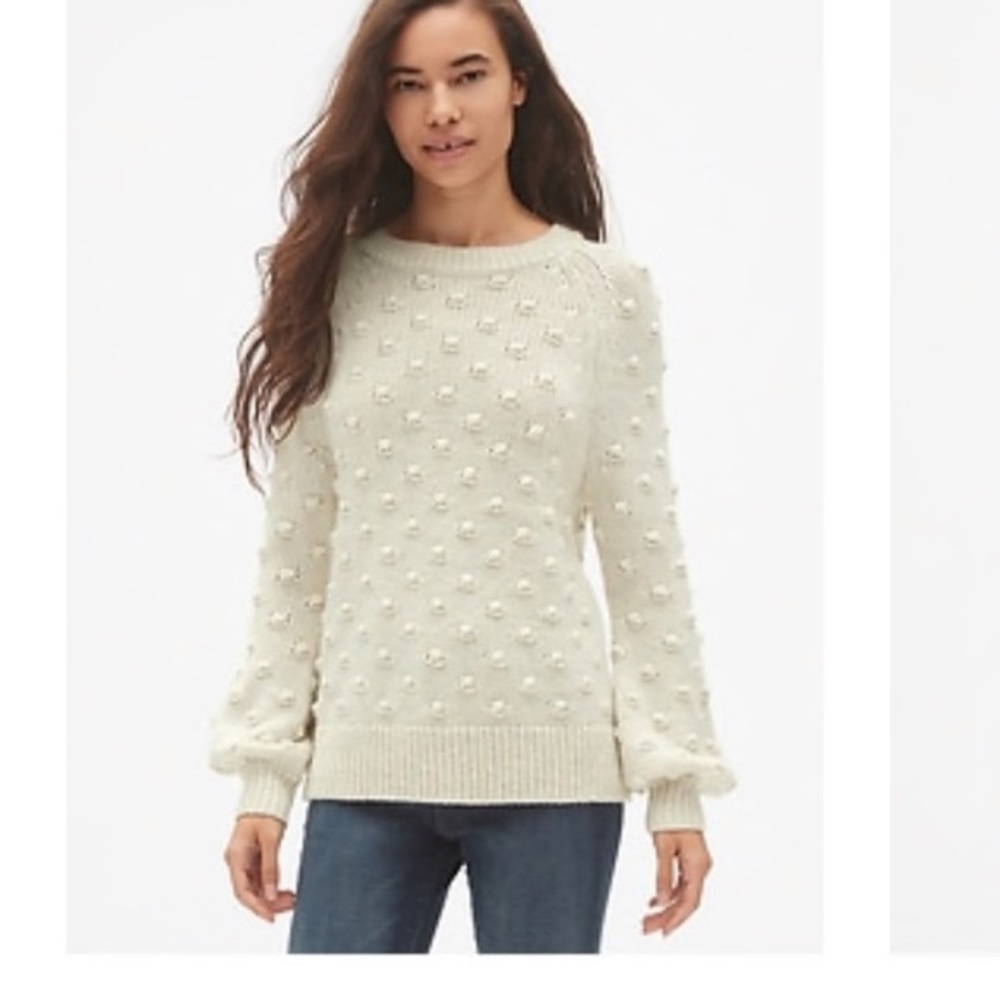 BOBBLE STICH SWEATER ➡️ GAP